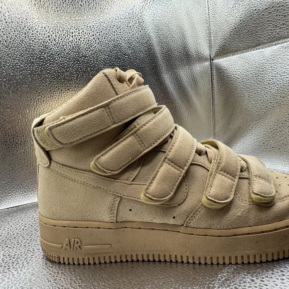 Size 6 Nike x Billie Eilish Air Force 1 High '07 SP  Brown Mens Shoes DM7926-200 - Picture 3 of 10